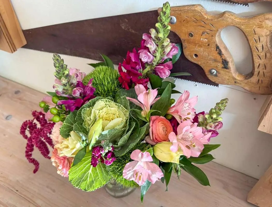 Floral Design: Seasonal Vase Arrangement